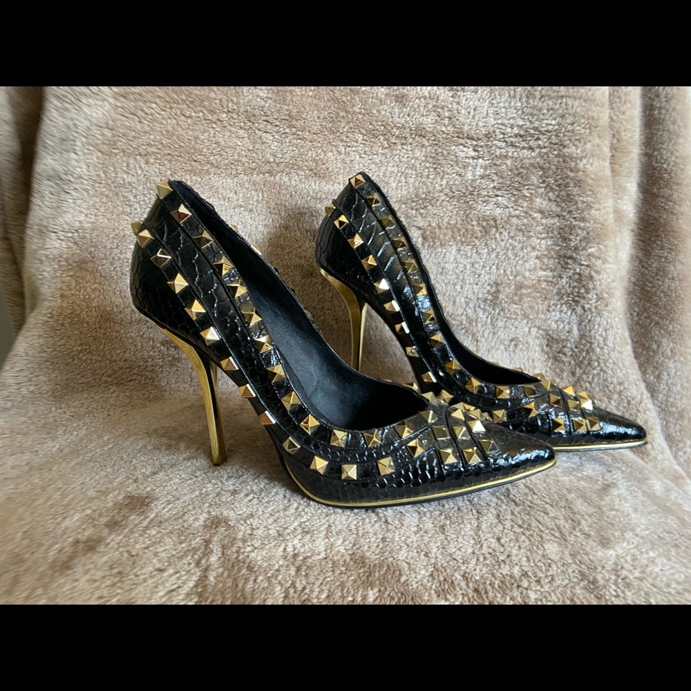 Privilege Studded Heels